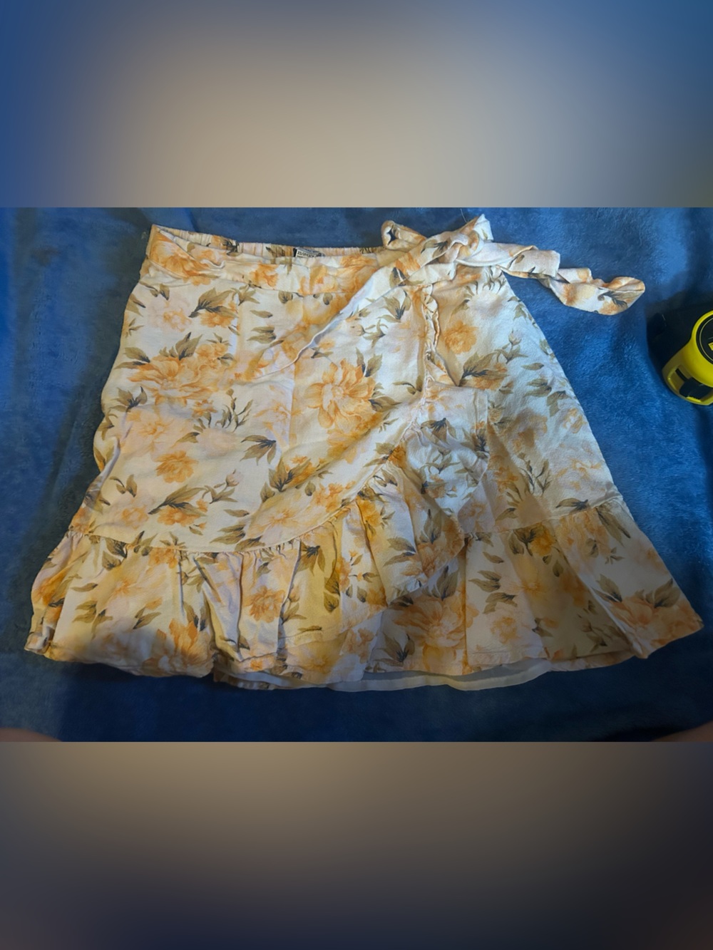 American Eagle linen blend skirt